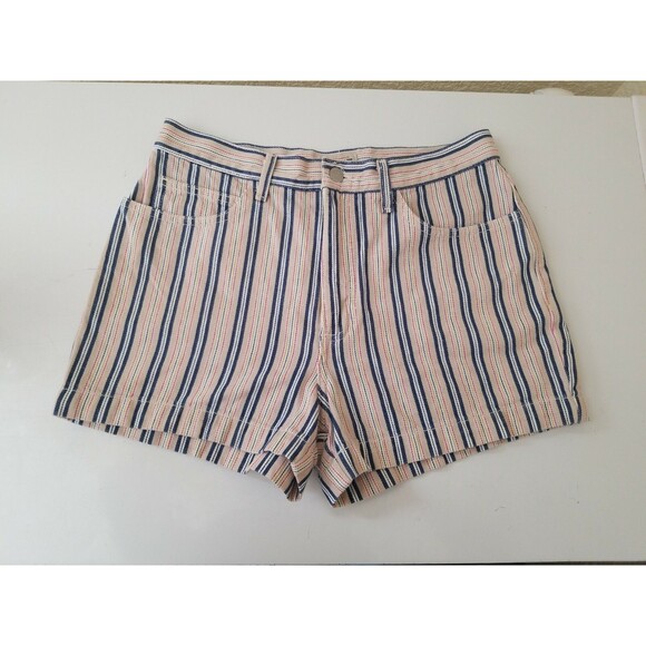 Vintage Guess Jeans Womens Size 30 Made In USA Red White Blue Shorts Asap Rocky - Picture 1 of 8